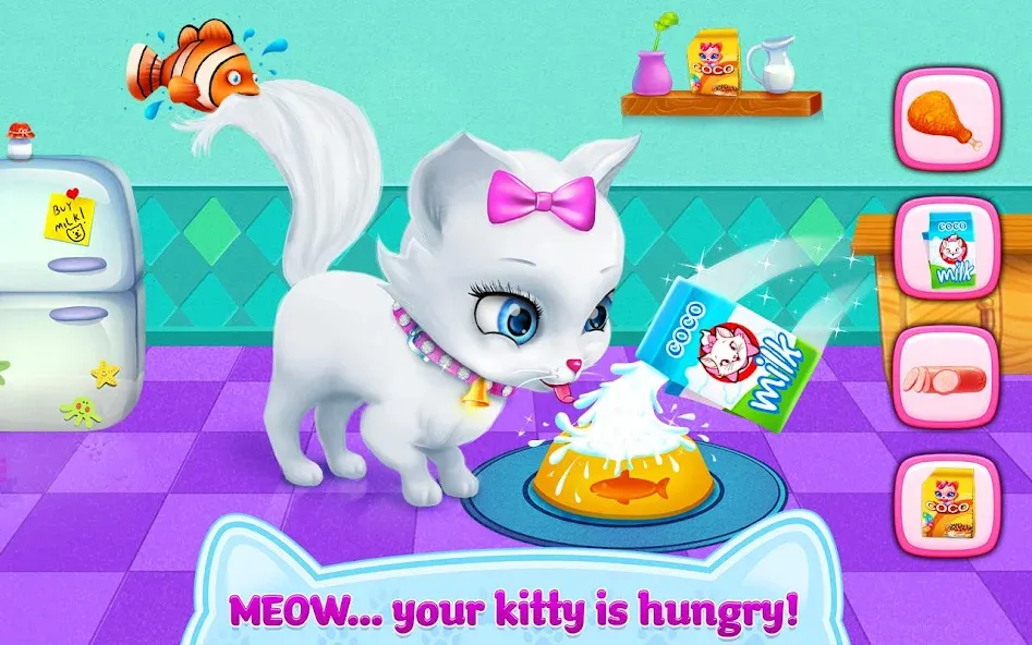 Kitty Love - My Fluffy Pet [МОД Unlimited Money] Screenshot 3