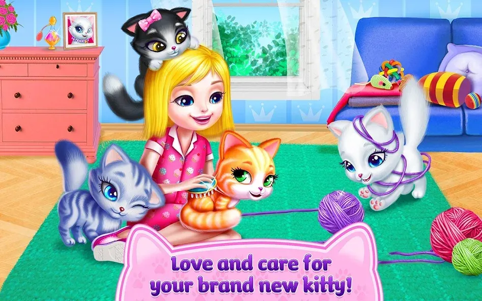 Kitty Love - My Fluffy Pet [МОД Unlimited Money] Screenshot 5