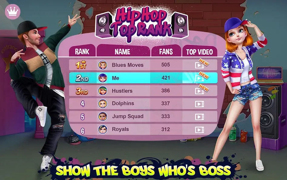 Hip Hop Battle - Girls vs Boys [МОД Mega Pack] Screenshot 5