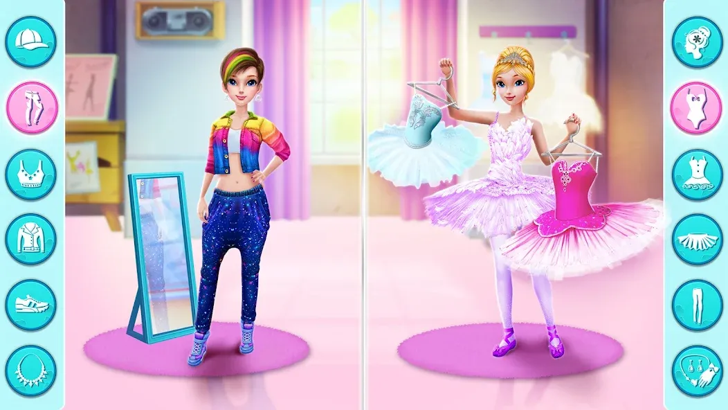 Dance Clash: Ballet vs Hip Hop [МОД Много монет] Screenshot 2