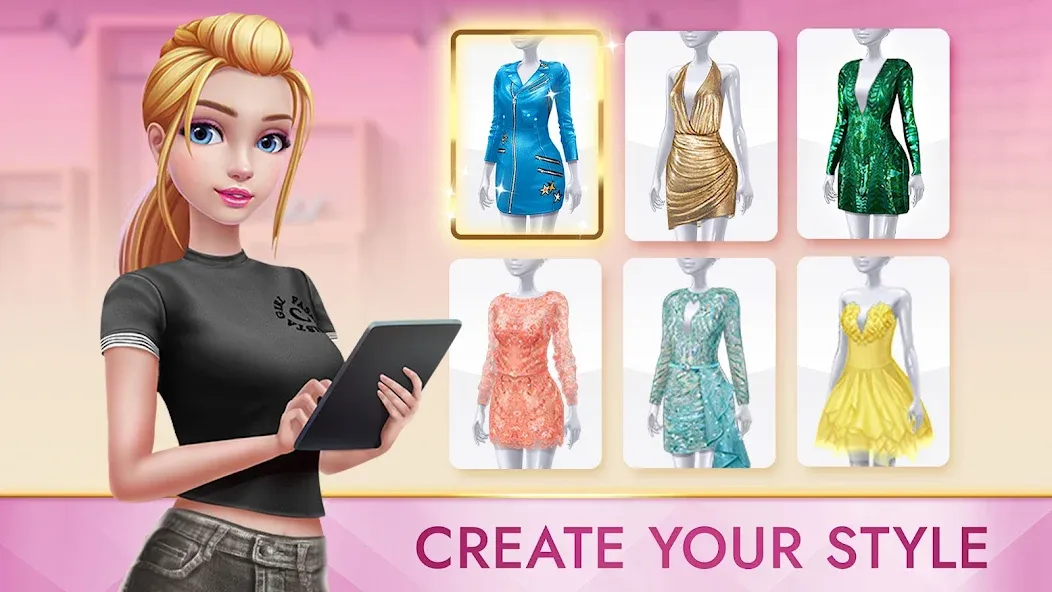 Super Stylist Fashion Makeover [МОД Unlimited Money] Screenshot 1
