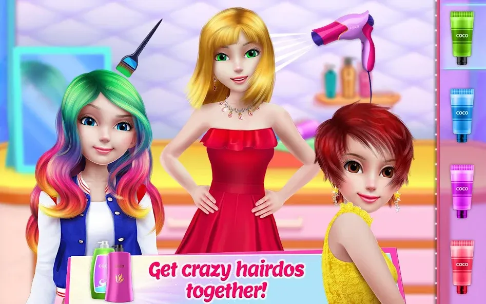 Girl Squad - BFF in Style [МОД Menu] Screenshot 2