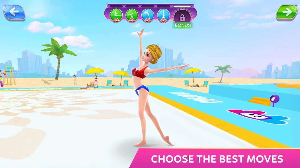 Gymnastics Superstar Star Girl [МОД Mega Pack] Screenshot 2
