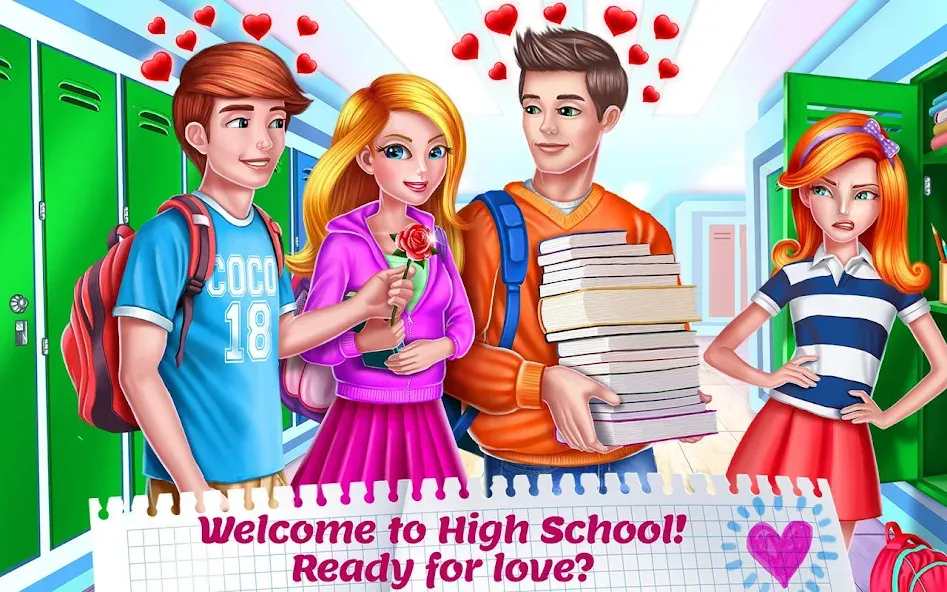 High School Crush - Love Story [МОД Menu] Screenshot 1