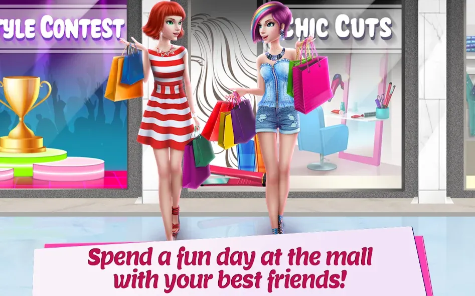 Shopping Mall Girl: Chic Game [МОД Бесконечные деньги] Screenshot 2