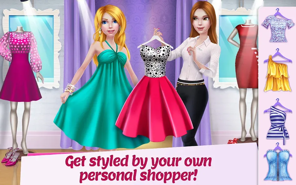 Shopping Mall Girl: Chic Game [МОД Бесконечные деньги] Screenshot 3