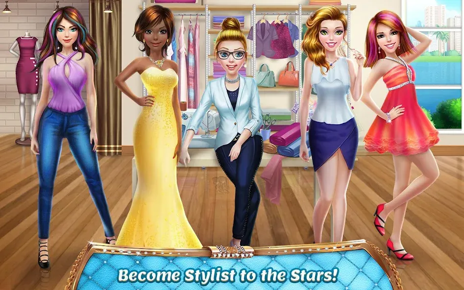 Stylist Girl: Make Me Fabulous [МОД Бесконечные деньги] Screenshot 5