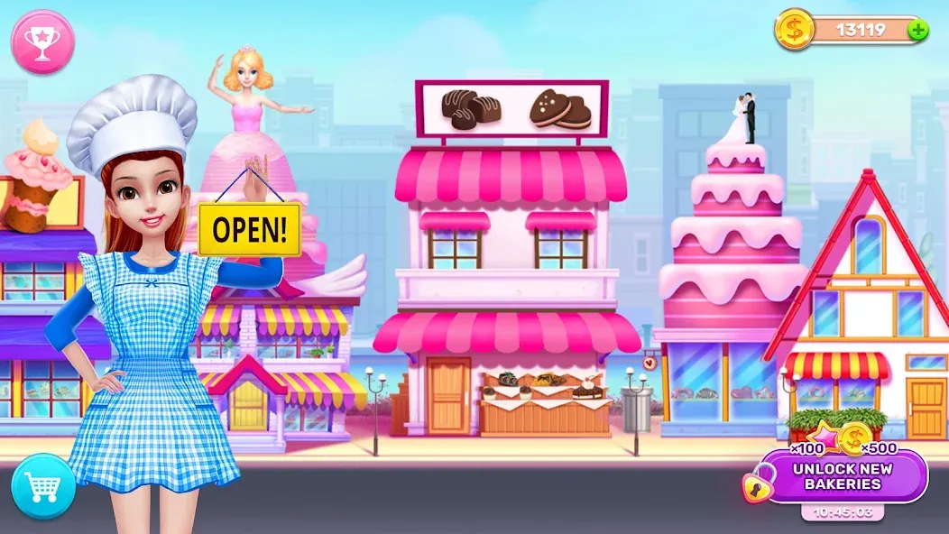 My Bakery Empire: Bake a Cake [МОД Меню] Screenshot 2