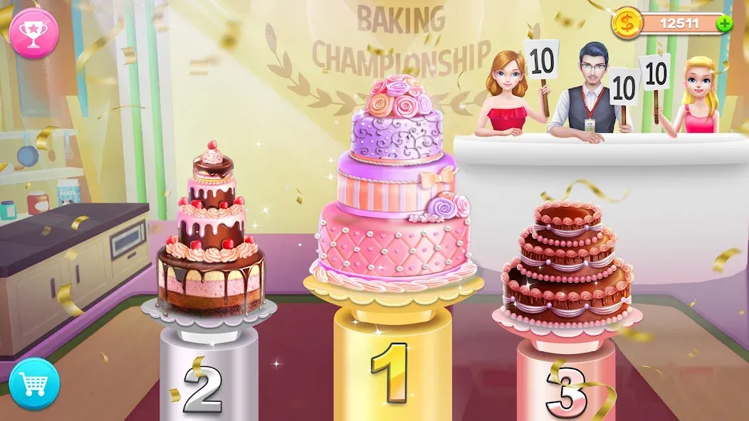 My Bakery Empire: Bake a Cake [МОД Меню] Screenshot 3