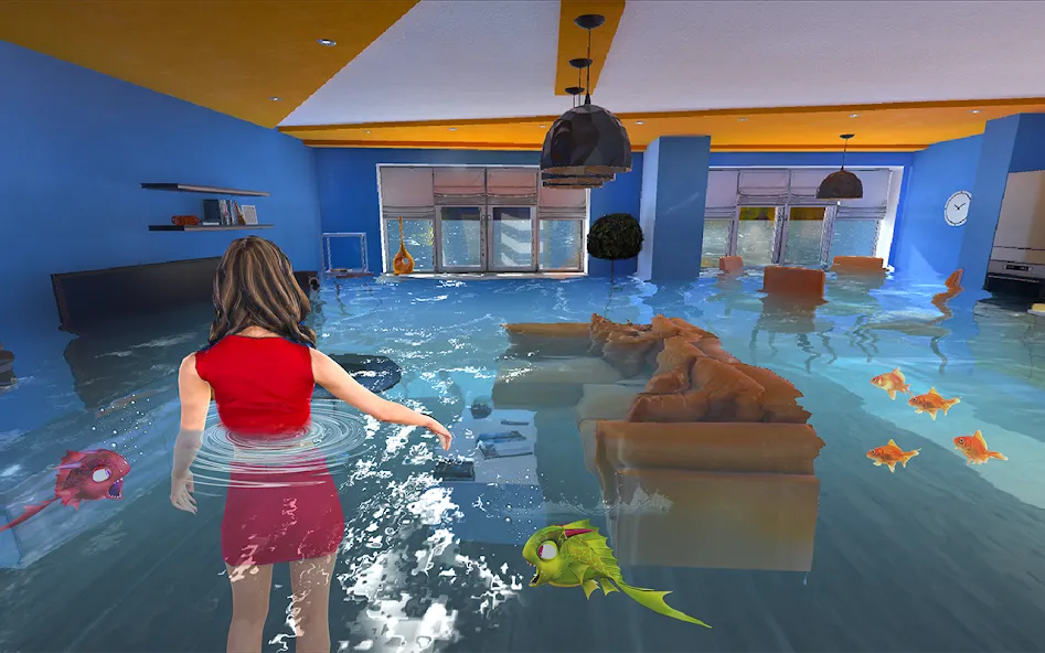 Piranha Escape Hungry Fish.io [МОД Все открыто] Screenshot 4