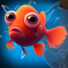 Взломанная Piranha Escape Hungry Fish.io  [МОД Все открыто]