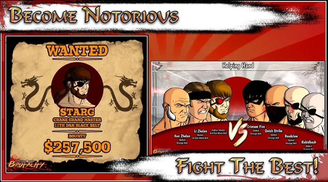 Martial Arts Brutality (МаршалАртсБруталити) [МОД Много денег] Screenshot 5