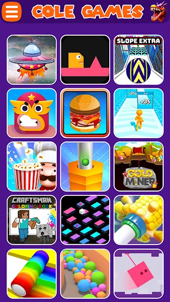 COLE Games (КОЛЕ Геймс) [МОД Много монет] Screenshot 4