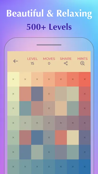 Color Puzzle:Offline Hue Games [МОД Unlimited Money] Screenshot 1