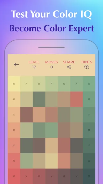Color Puzzle:Offline Hue Games [МОД Unlimited Money] Screenshot 2