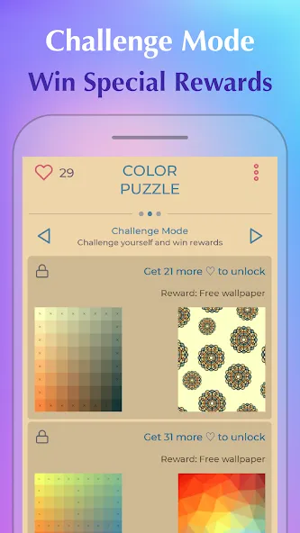 Color Puzzle:Offline Hue Games [МОД Unlimited Money] Screenshot 5