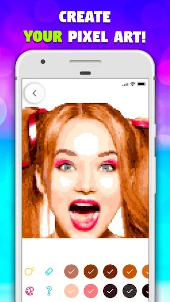 Pixel Art book・Color by number [МОД Бесконечные монеты] Screenshot 5