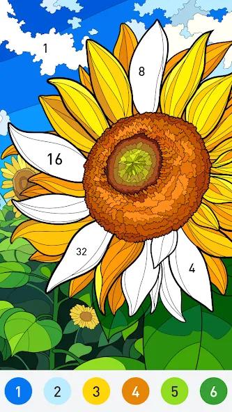 Color Now - color by number (Цолор Ноу) [МОД Unlocked] Screenshot 2