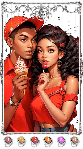 Black Color : Color By Number (Блэк Колор) [МОД Menu] Screenshot 5