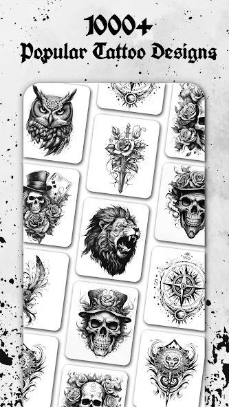 Tattoo Coloring games [МОД Menu] Screenshot 2