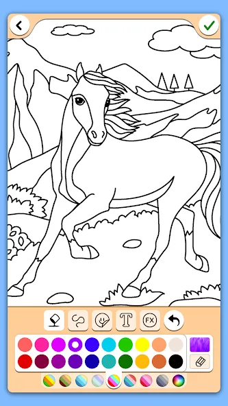 Coloring for girls and women [МОД Много монет] Screenshot 2