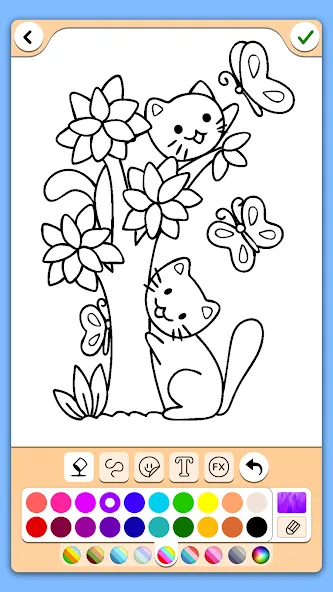 Coloring for girls and women [МОД Много монет] Screenshot 3