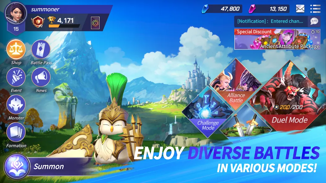 Summoners War: Lost Centuria (Саммонерс Вар) [МОД Все открыто] Screenshot 4