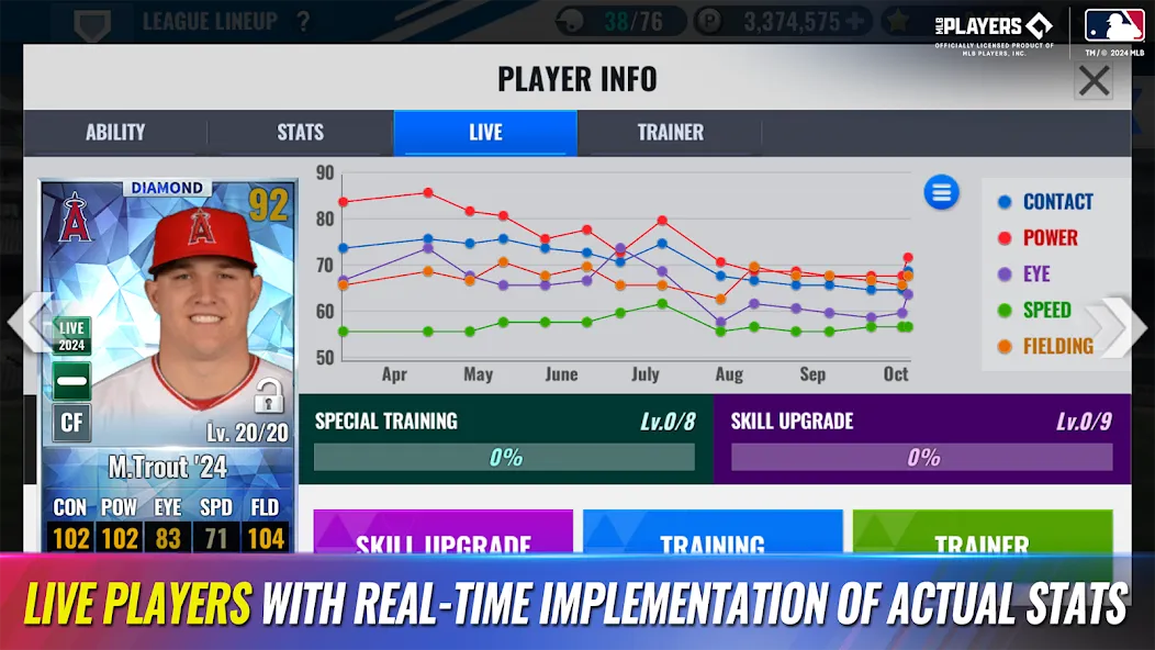 MLB 9 Innings 24 (МЛБ 9 Иннингов 23) [МОД Все открыто] Screenshot 4