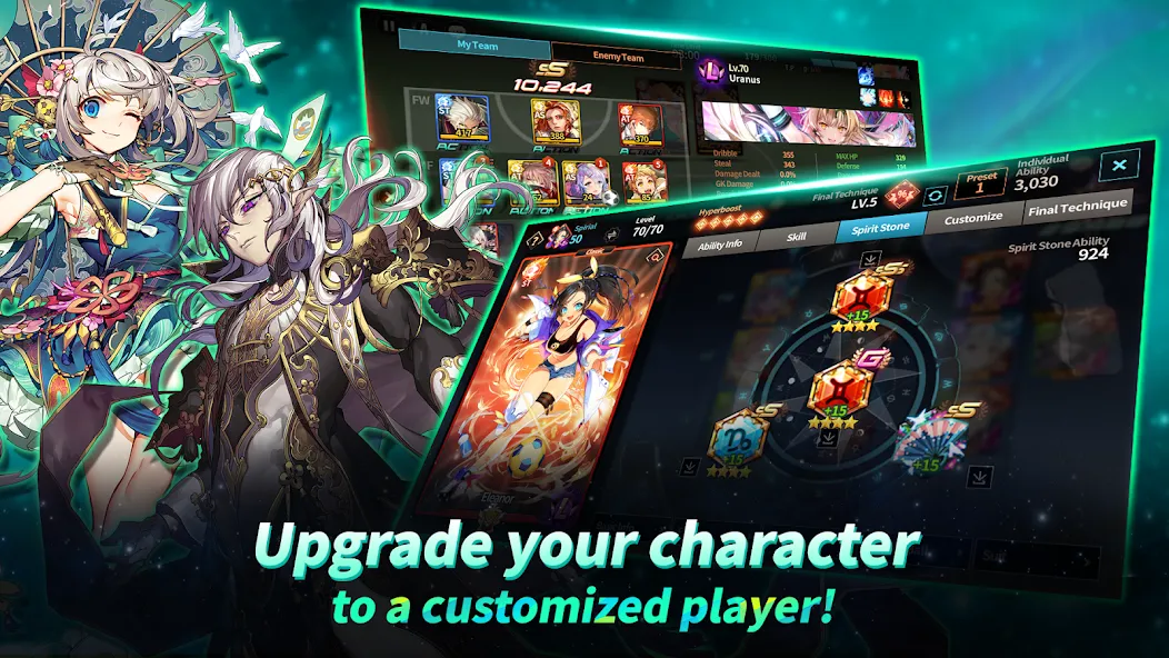 Soccer Spirits (Соккер Спиритс) [МОД Unlocked] Screenshot 3
