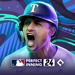 Взломанная MLB Perfect Inning 24 (МЛБ Совершенная Подача 23)  [МОД Mega Pack]