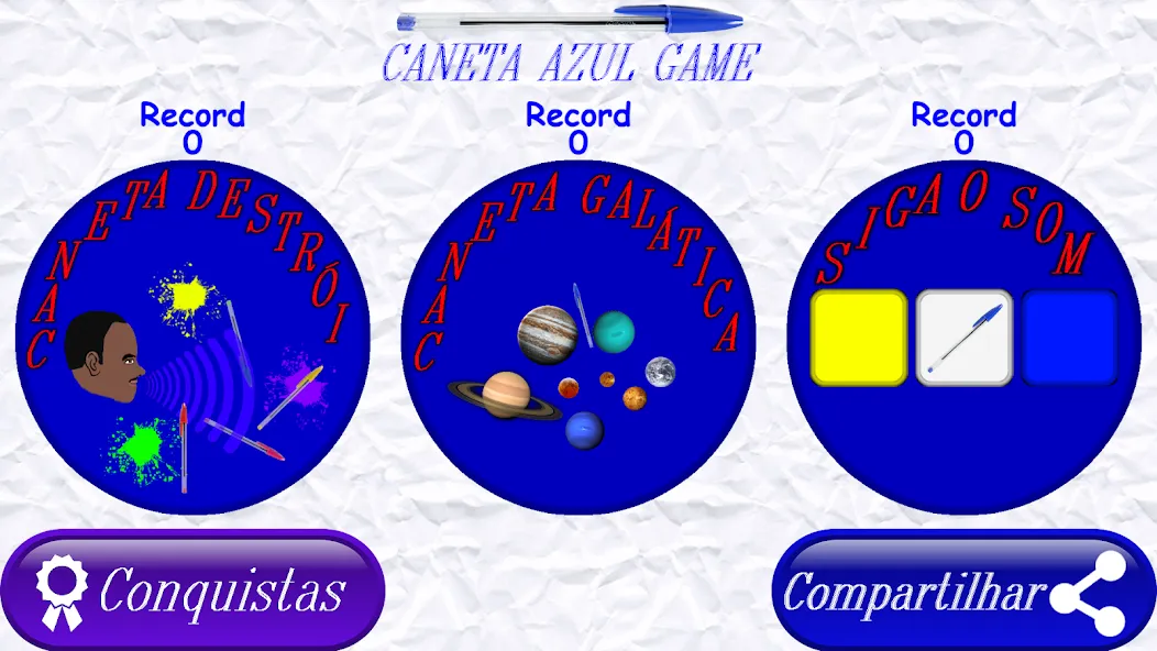 Caneta azul (Канета азул) [МОД Много монет] Screenshot 1