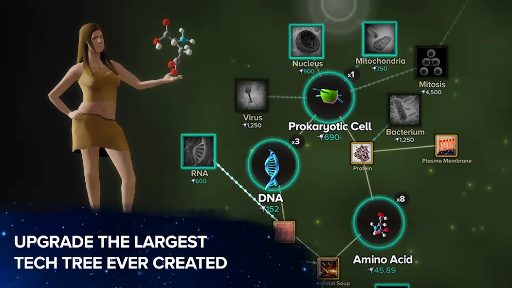 Cell to Singularity: Evolution [МОД Бесконечные деньги] Screenshot 5
