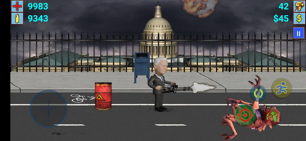 Aliens vs President (Элиены против Президента) [МОД Unlimited Money] Screenshot 4