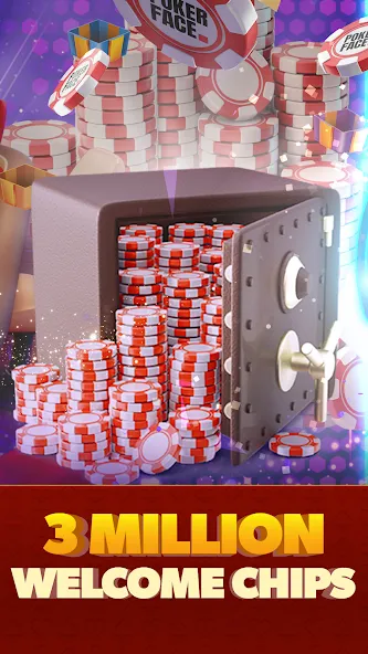 Poker Face: Texas Holdem Poker (Покер Фейс) [МОД Все открыто] Screenshot 2