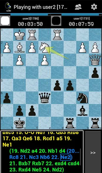 Chess ChessOK Playing Zone PGN [МОД Unlimited Money] Screenshot 1