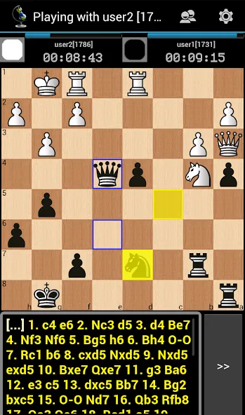 Chess ChessOK Playing Zone PGN [МОД Unlimited Money] Screenshot 2