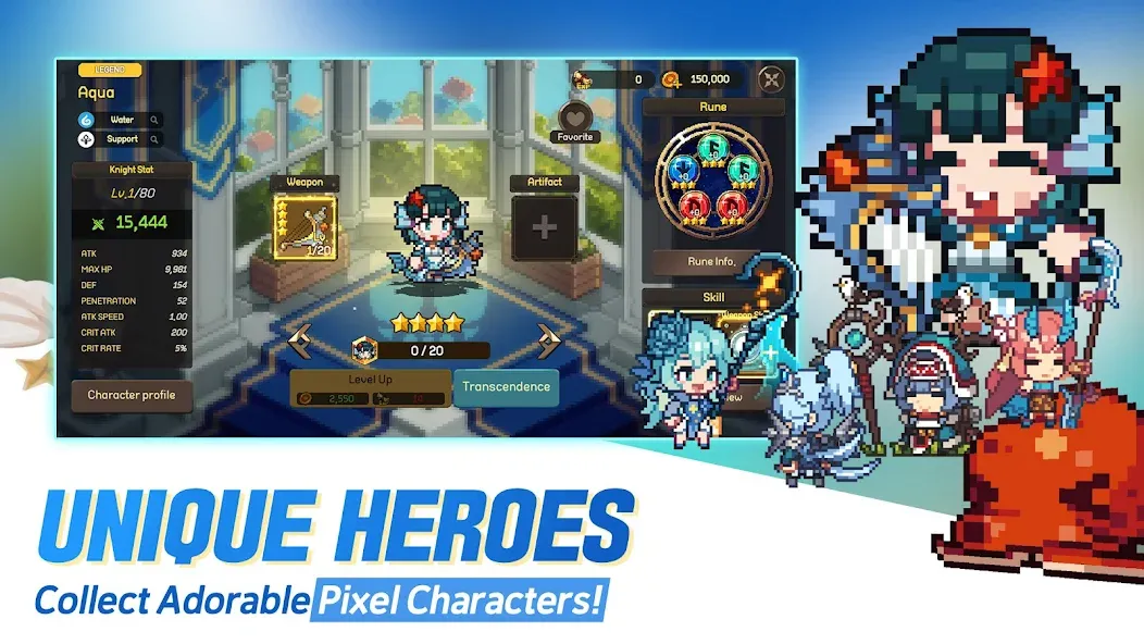 Unknown Knights: Anniversary (Анноун Найтс) [МОД Бесконечные деньги] Screenshot 1