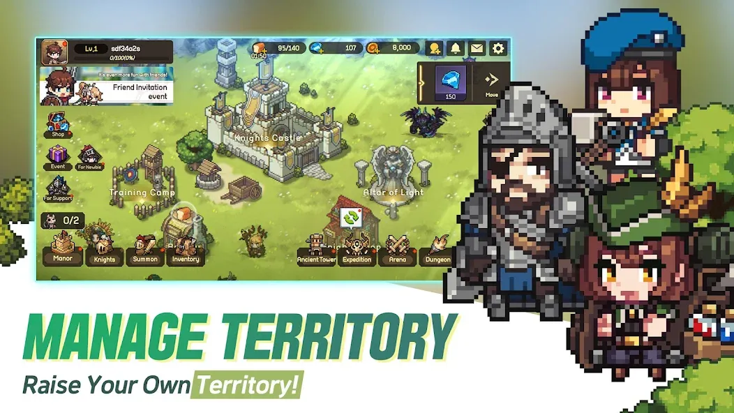 Unknown Knights: Anniversary (Анноун Найтс) [МОД Бесконечные деньги] Screenshot 4