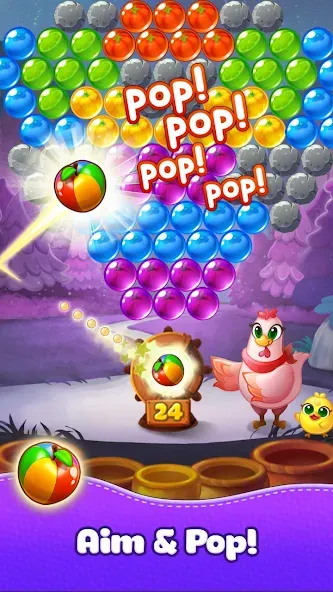 Bubble CoCo : Bubble Shooter (Бабл Коко) [МОД Mega Pack] Screenshot 2