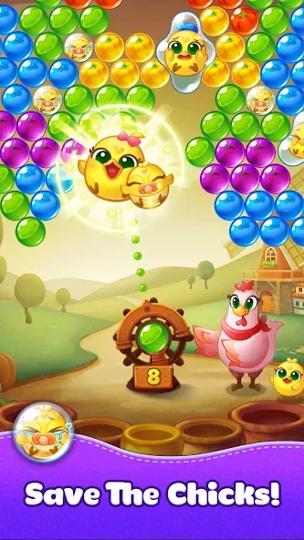 Bubble CoCo : Bubble Shooter (Бабл Коко) [МОД Mega Pack] Screenshot 4