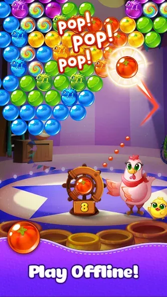 Bubble CoCo : Bubble Shooter (Бабл Коко) [МОД Mega Pack] Screenshot 5