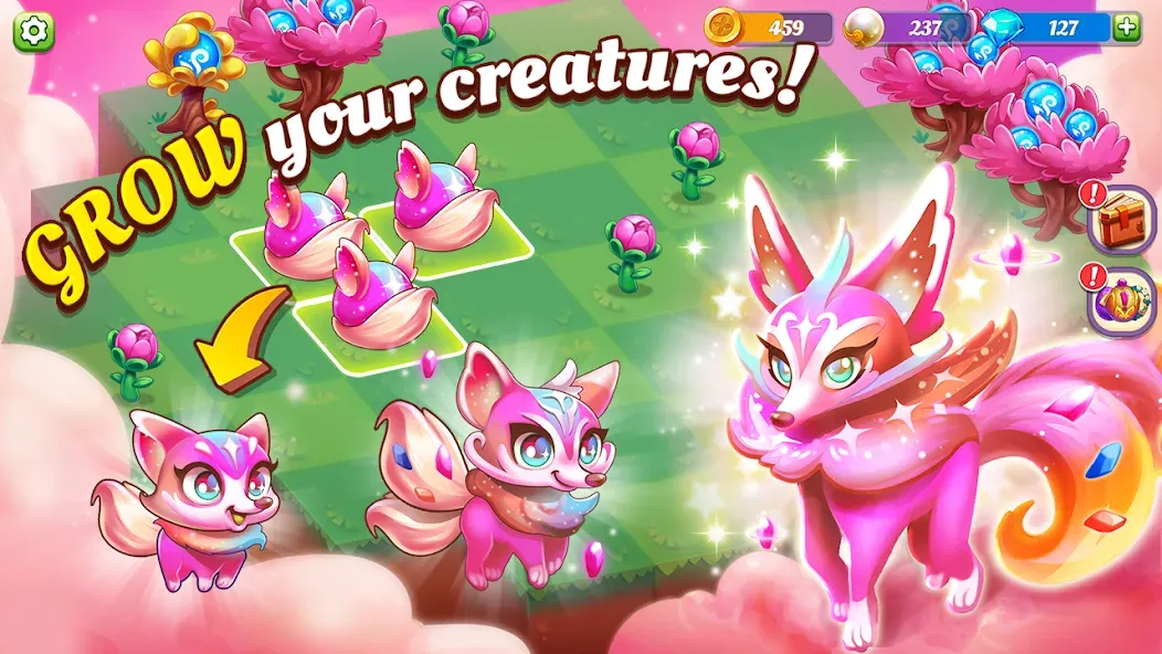 Wonder Merge - Match 3 Puzzle (Вондер Мердж) [МОД Бесконечные монеты] Screenshot 2