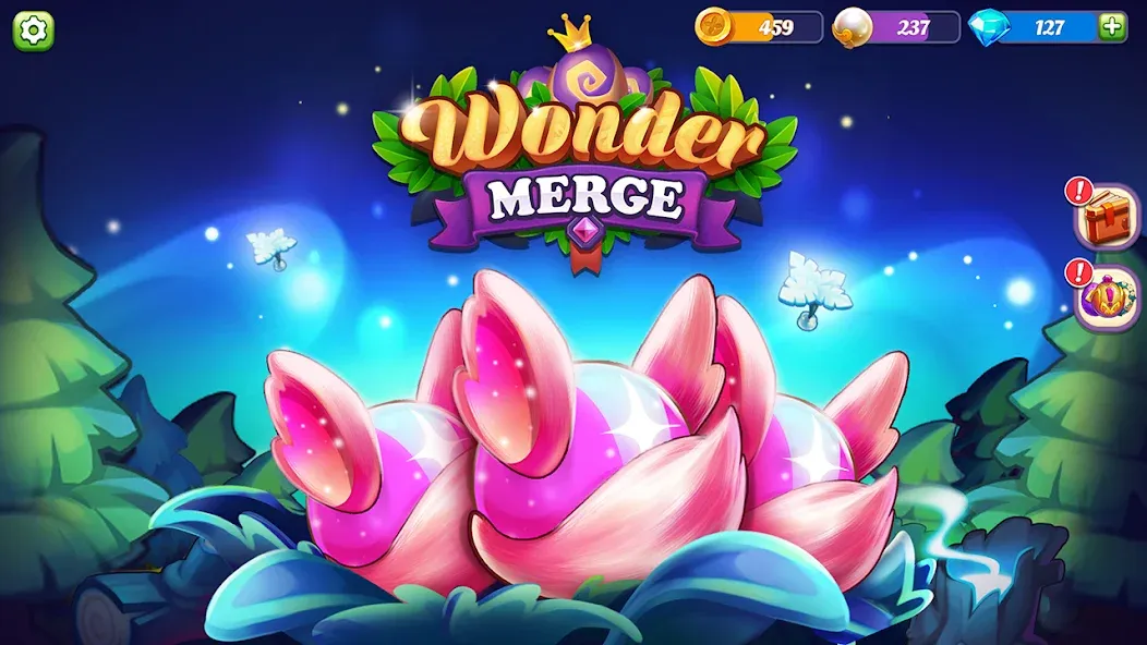 Wonder Merge - Match 3 Puzzle (Вондер Мердж) [МОД Бесконечные монеты] Screenshot 3