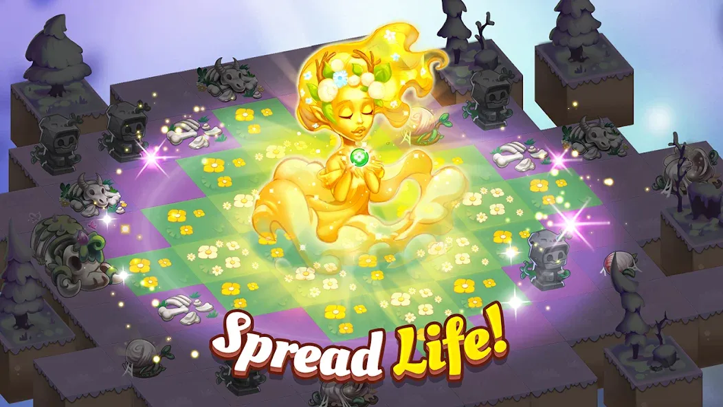 Wonder Merge - Match 3 Puzzle (Вондер Мердж) [МОД Бесконечные монеты] Screenshot 4