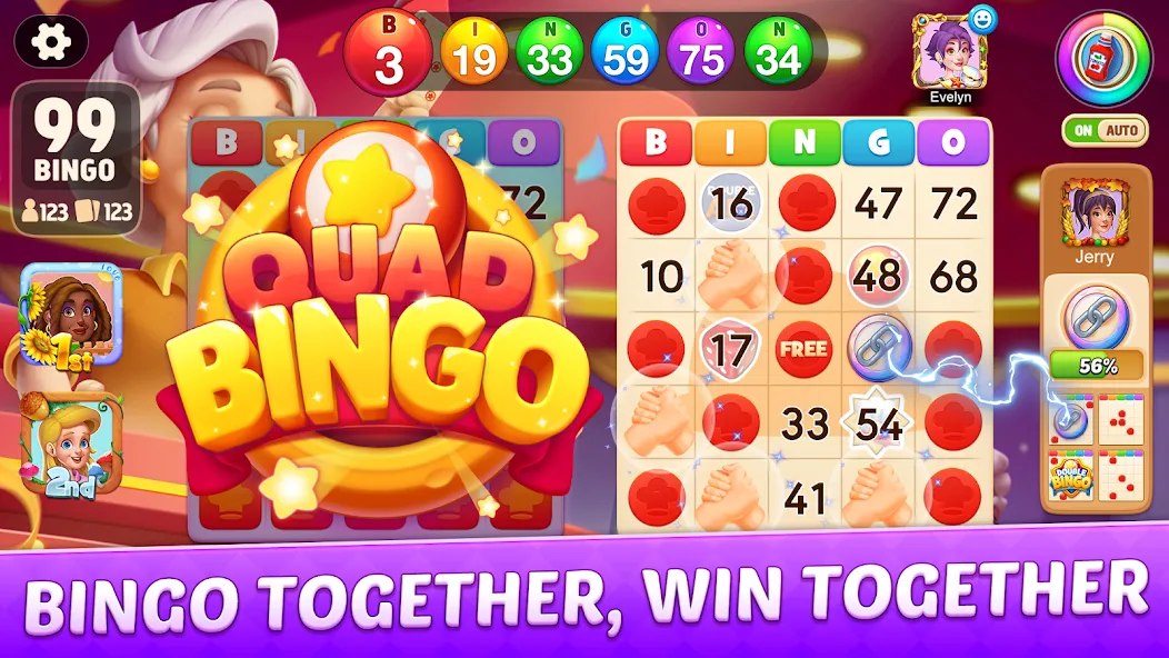 Bingo Frenzy®-Live Bingo Games (Бинго Френзи) [МОД Unlocked] Screenshot 2
