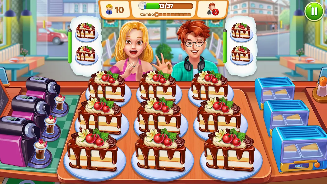 Food Voyage: Fun Cooking Games (Фуд Воядж) [МОД Много денег] Screenshot 2