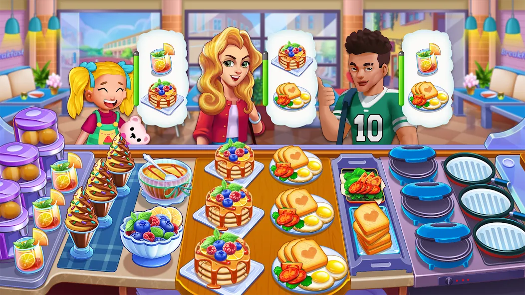 Food Voyage: Fun Cooking Games (Фуд Воядж) [МОД Много денег] Screenshot 3