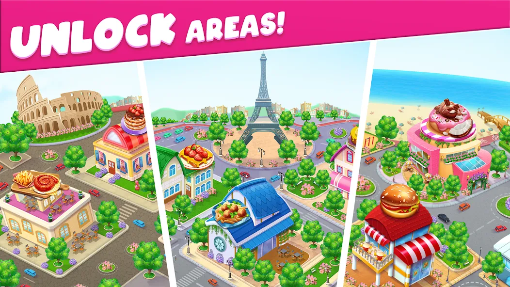 Cooking Taste Restaurant Games [МОД Бесконечные монеты] Screenshot 5