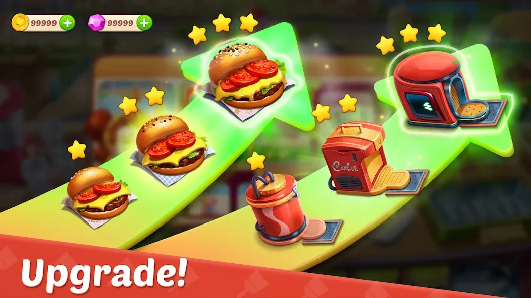 Cooking Town - Restaurant Game (Кукинг Таун) [МОД Mega Pack] Screenshot 3