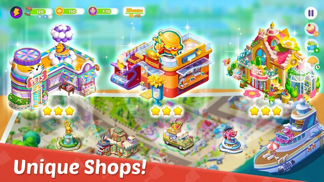Cooking Town - Restaurant Game (Кукинг Таун) [МОД Mega Pack] Screenshot 5